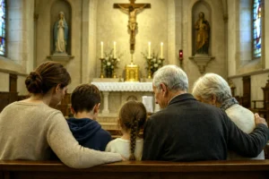 Når børn og børnebørn ikke vil med i kirke